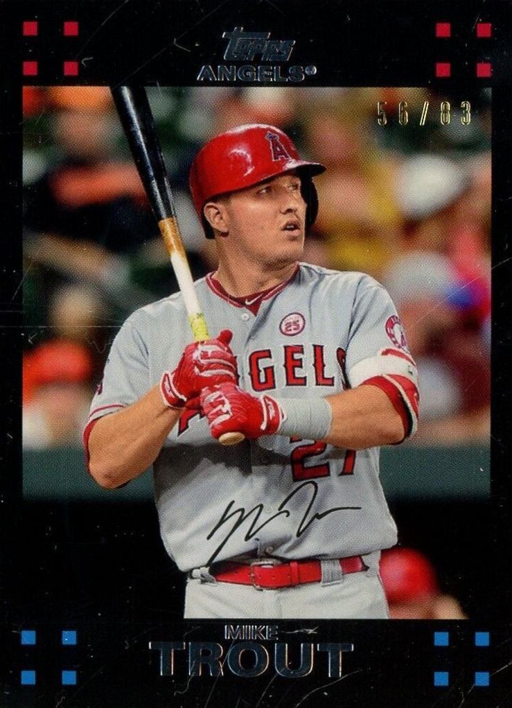 2019 Topps Transcendent VIP Party Mike Trout Through the Years Mike Trout #2007 Baseball Card