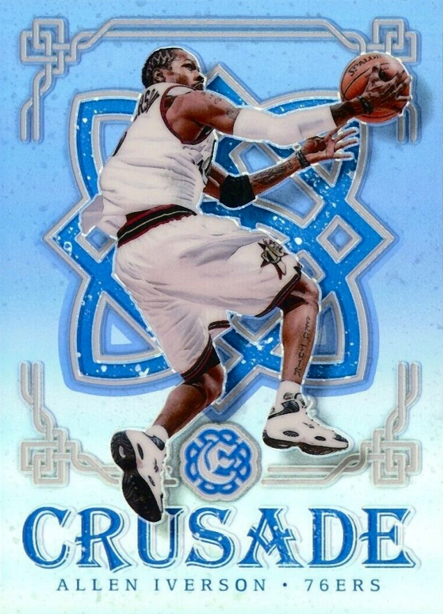 2016 Panini Excalibur Crusade Allen Iverson #90 Basketball Card