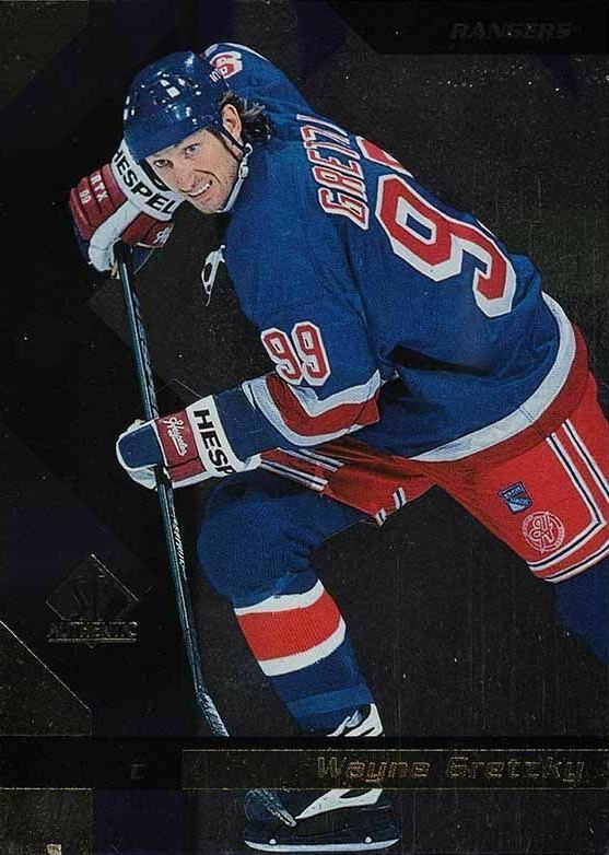 1997 SP Authentic Wayne Gretzky #99 Hockey Card