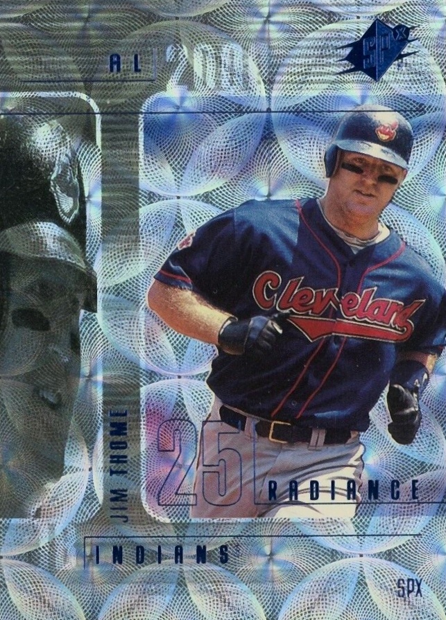 2000 SPx Jim Thome #42 Baseball Card