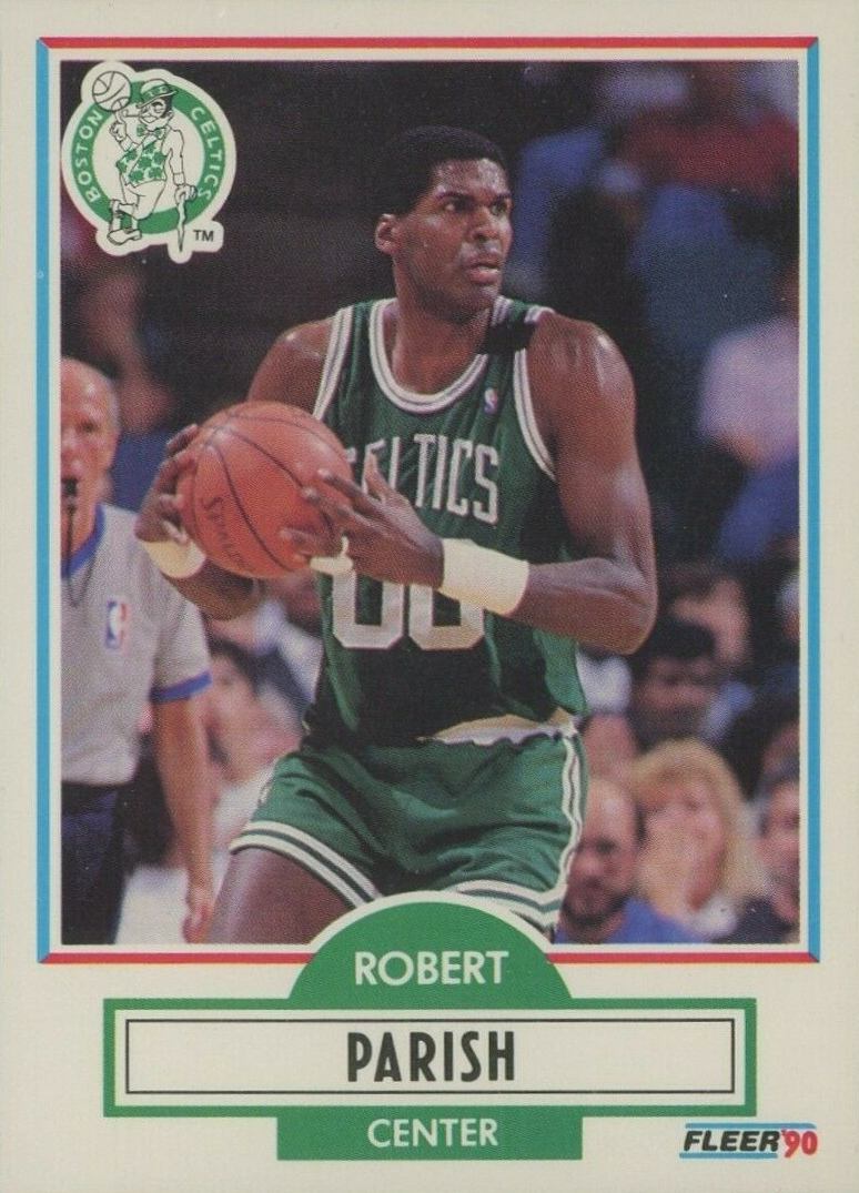 1990 Fleer Robert Parish #13 Basketball Card