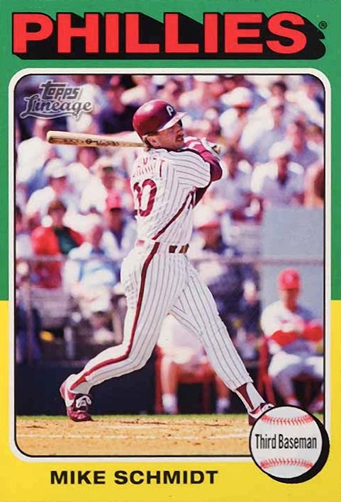 2011 Topps Lineage Mike Schmidt #53 Baseball Card