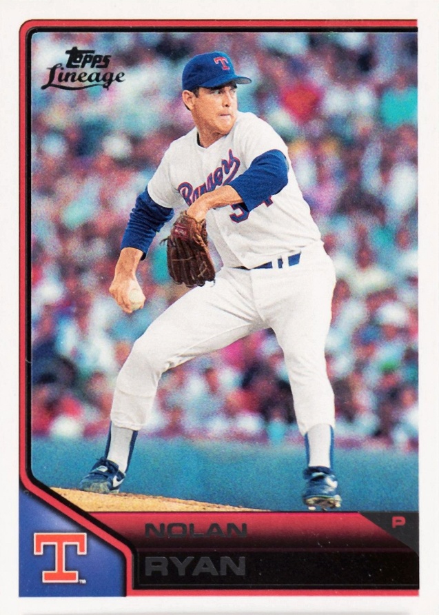 2011 Topps Lineage Nolan Ryan #55 Baseball Card