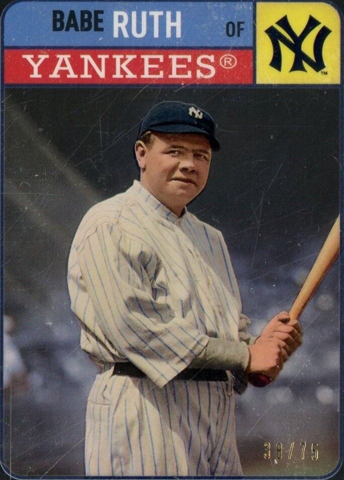 2019 Topps Brooklyn Collection  Babe Ruth #50 Baseball Card