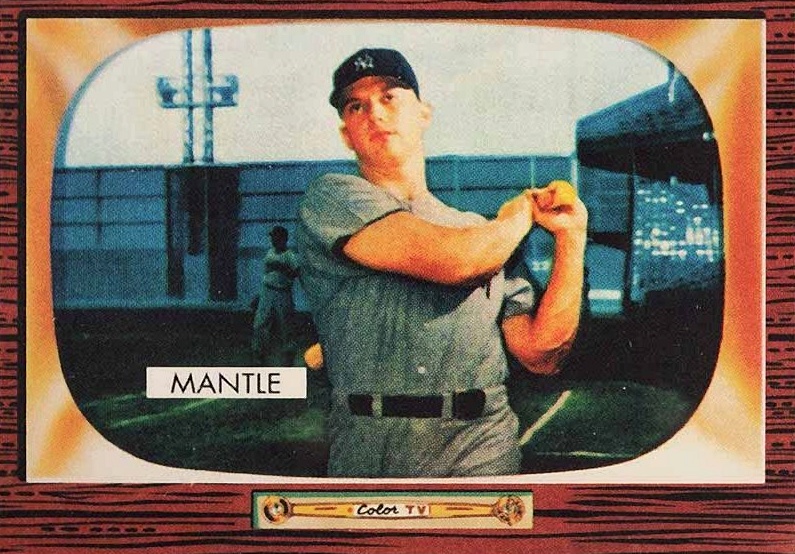 2021 Topps X Mickey Mantle Collection Mickey Mantle #10 Baseball Card