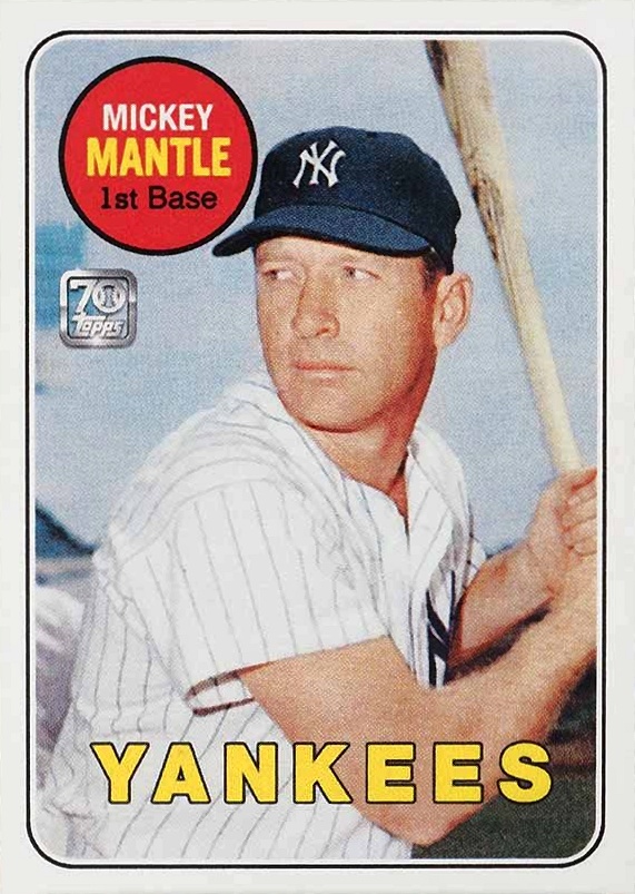 2021 Topps X Mickey Mantle Collection Mickey Mantle #41 Baseball Card