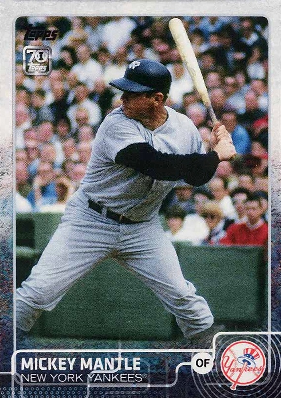 2021 Topps X Mickey Mantle Collection Mickey Mantle #44 Baseball Card