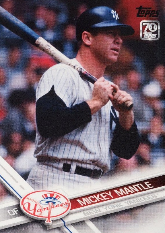 2021 Topps X Mickey Mantle Collection Mickey Mantle #46 Baseball Card