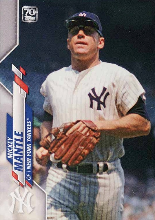 2021 Topps X Mickey Mantle Collection Mickey Mantle #49 Baseball Card