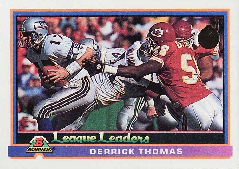 1991 Bowman Football Derrick Thomas #275 Football Card