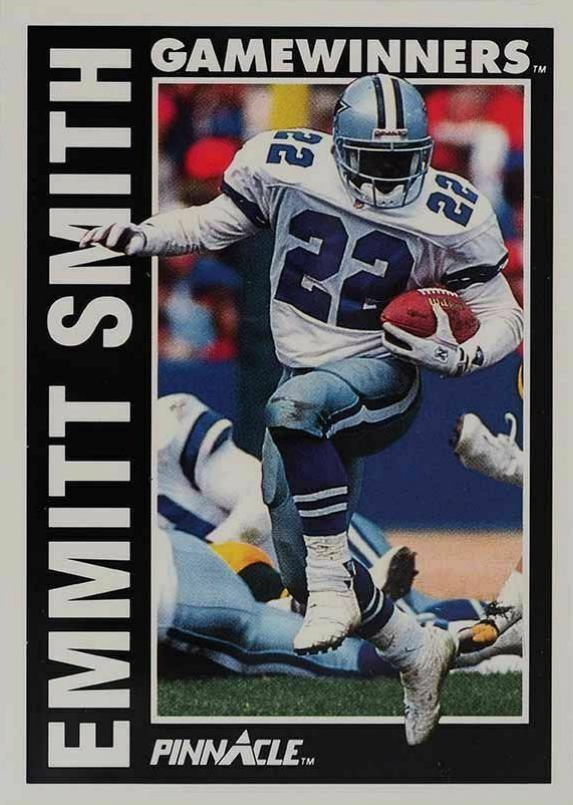 1991 Pinnacle Emmitt Smith Gw #364 Football Card