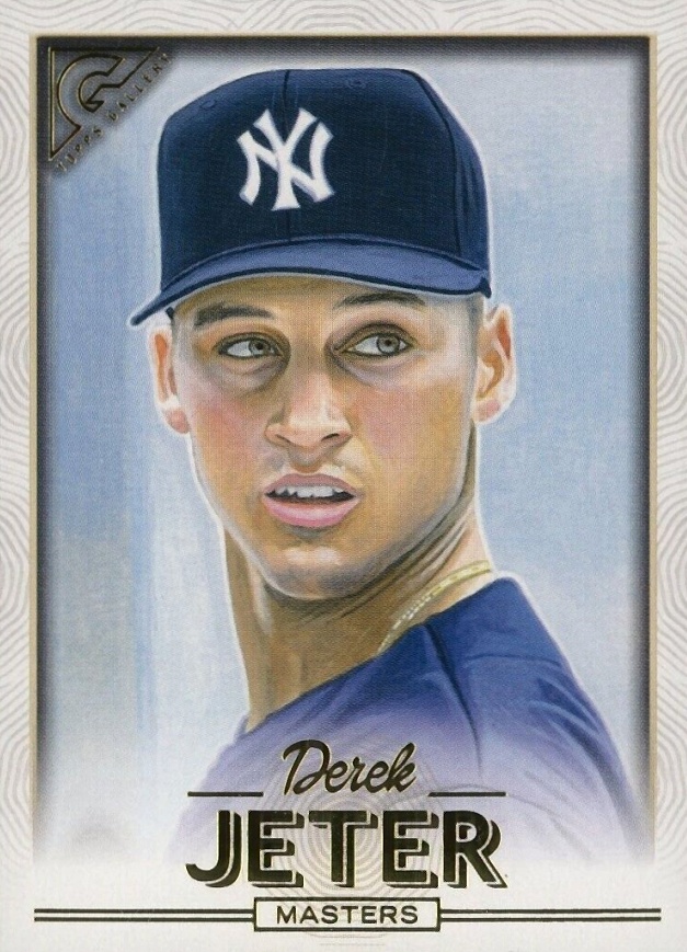 2018 Topps Gallery Derek Jeter #175 Baseball Card