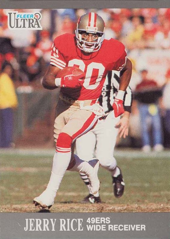 1991 Ultra Jerry Rice #254 Football Card