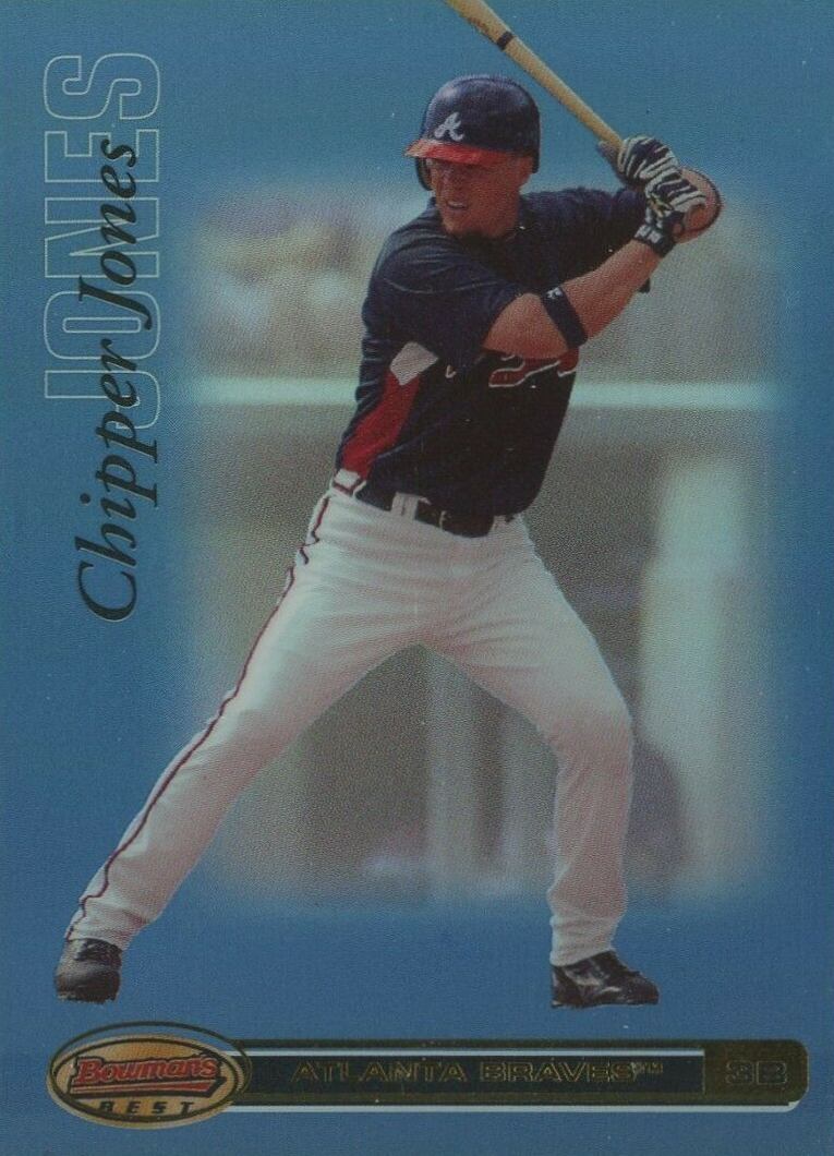 2007 Bowman's Best Chipper Jones #20 Baseball Card