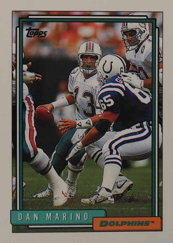 1992 Topps Dan Marino #682 Football Card