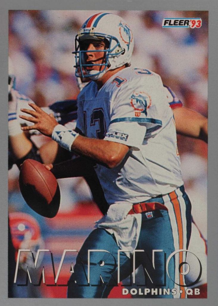 1993 Fleer Dan Marino #278 Football Card