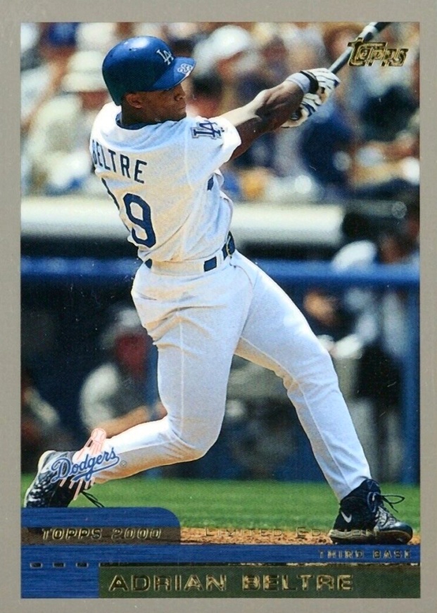 2000 Topps Limited Edition Adrian Beltre #109 Baseball Card