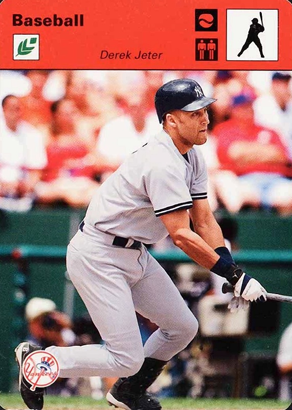 2005 Leaf Sportscaster Derek Jeter #10 Baseball Card