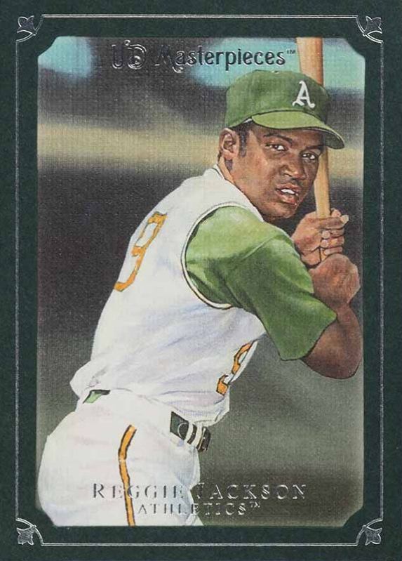 2007 Upper Deck Masterpieces Reggie Jackson #89 Baseball Card
