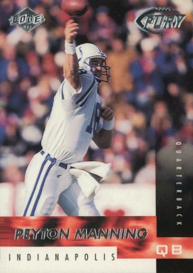 1999 Collector's Edge Fury Peyton Manning #89 Football Card
