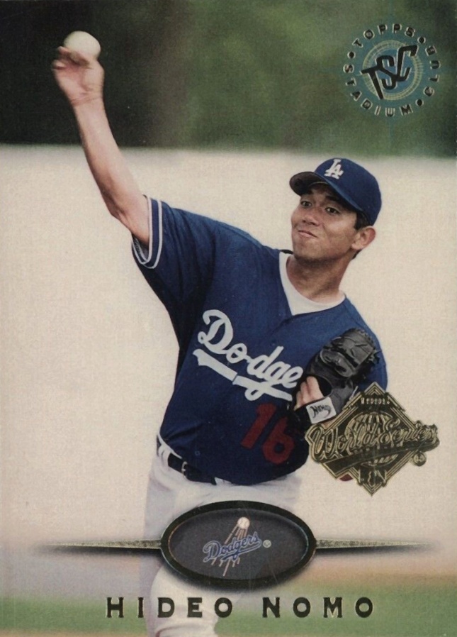 1995 Stadium Club Hideo Nomo #556 Baseball Card