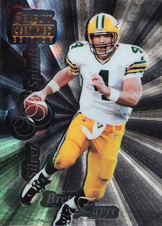 1996 Select Certified Premium Stock Brett Favre Ss #117 Football Card
