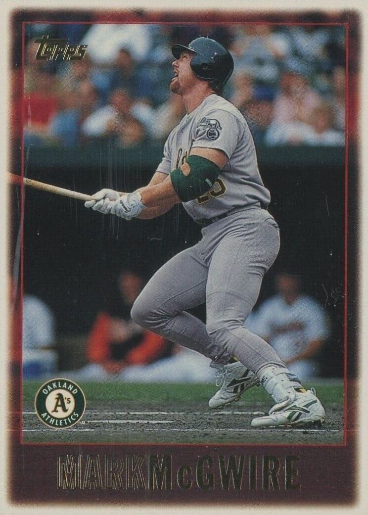 1997 Topps Mark McGwire #62 Baseball Card