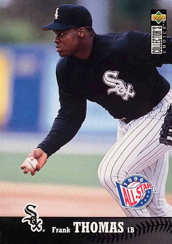 1997 Collector's Choice Frank Thomas #300 Baseball Card