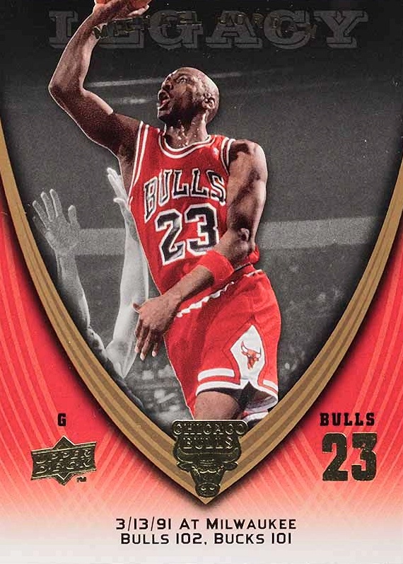 2008 Upper Deck Jordan Legacy  Michael Jordan #488 Basketball Card