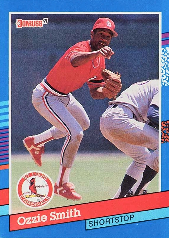 1991 Donruss Ozzie Smith #240 Baseball Card