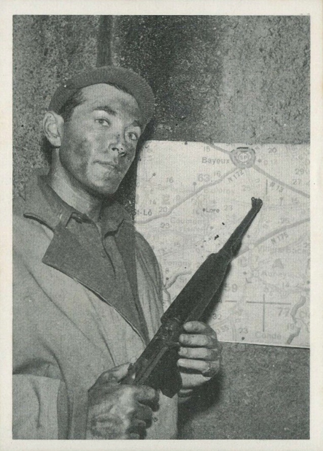1964 Donruss Combat Lt. Jason studies a map #46 Non-Sports Card