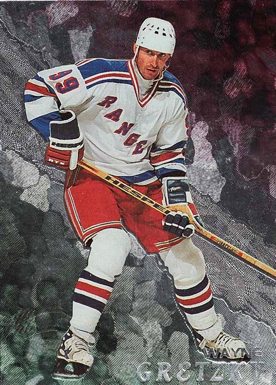 1998 Be A Player Wayne Gretzky #90 Hockey Card