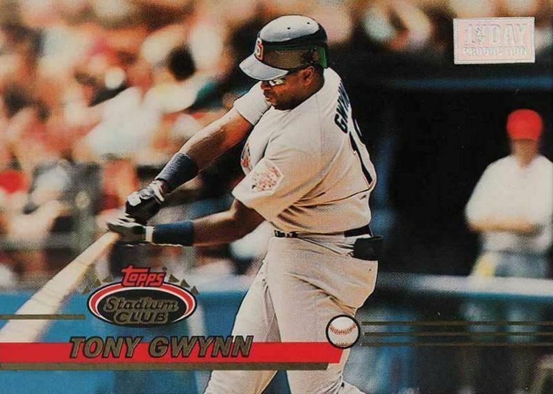 1993 Stadium Club 1st Day Production Tony Gwynn #538 Baseball Card