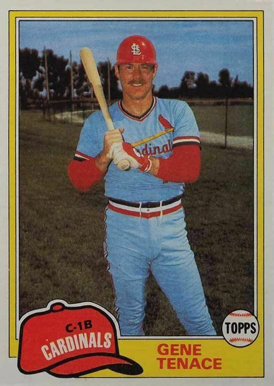 1981 Topps Gene Tenace #842 Baseball Card