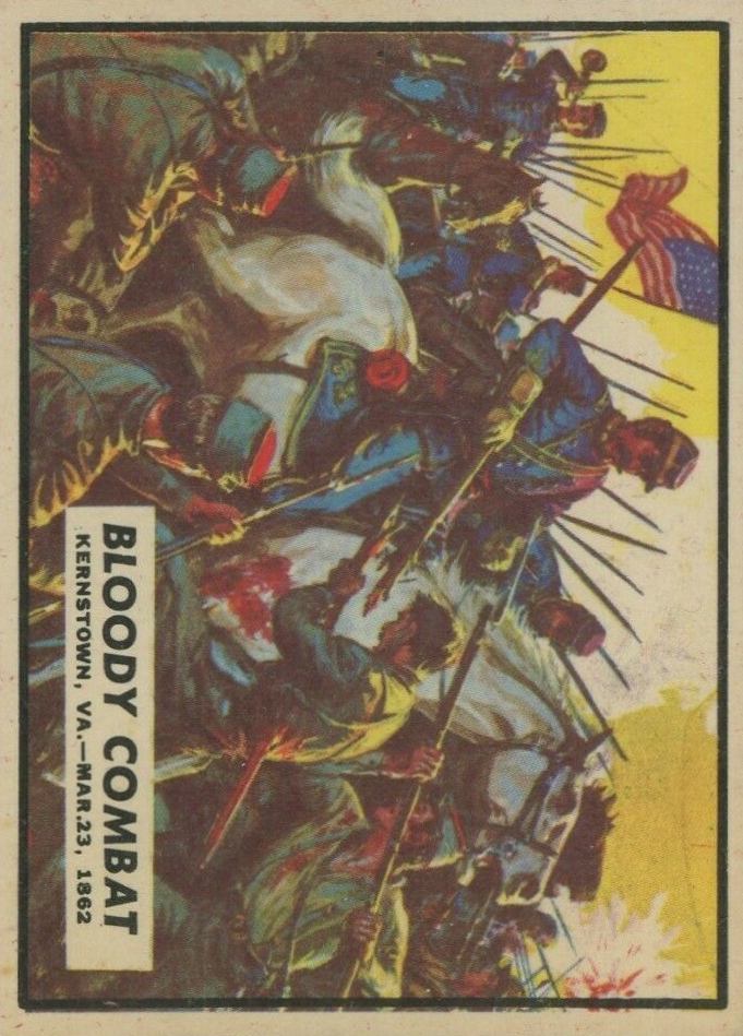 1965 A & BC Civil War News Bloody Combat #12 Non-Sports Card