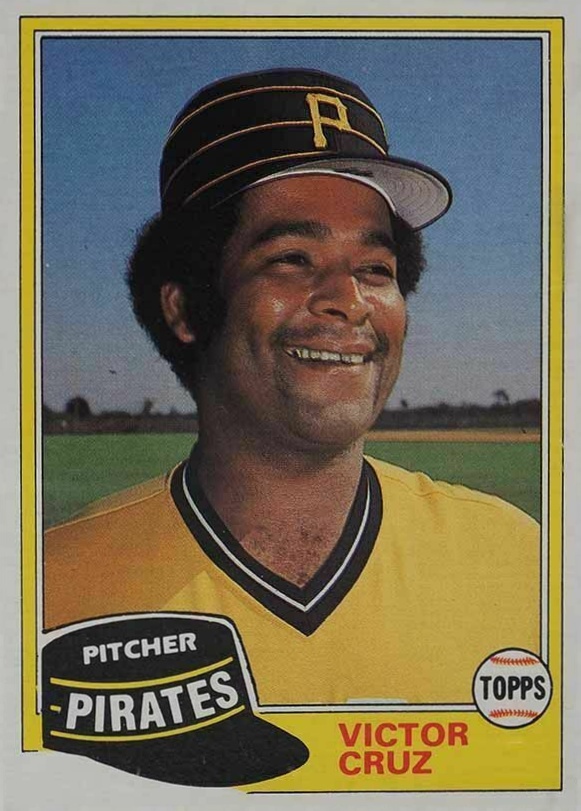 1981 Topps Victor Cruz #751 Baseball Card