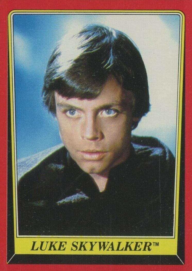 1983 Star Wars Return of the Jedi Luke Skywalker #2 Non-Sports Card