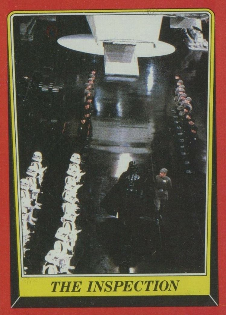 1983 Star Wars Return of the Jedi The Inspection #10 Non-Sports Card