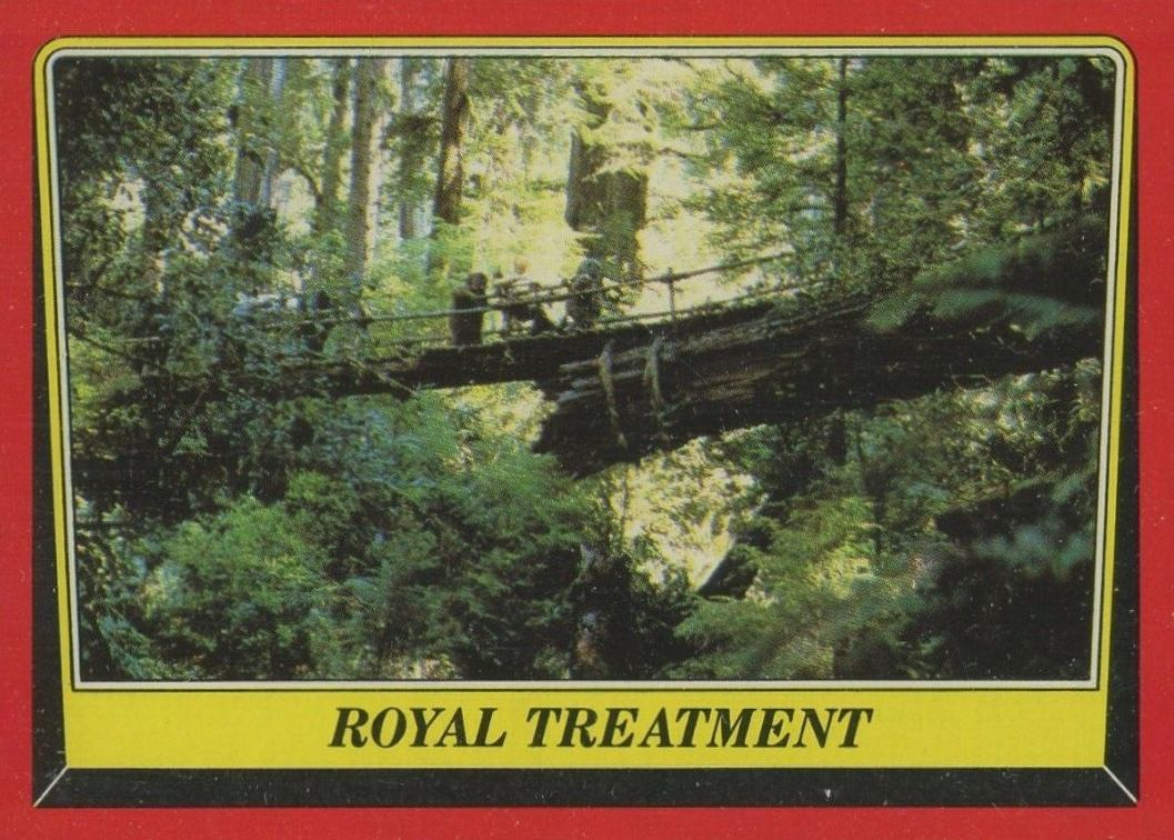 1983 Star Wars Return of the Jedi Royal Treatment #81 Non-Sports Card