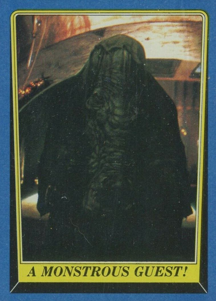 1983 Star Wars Return of the Jedi A Monstrous Guest! #174 Non-Sports Card