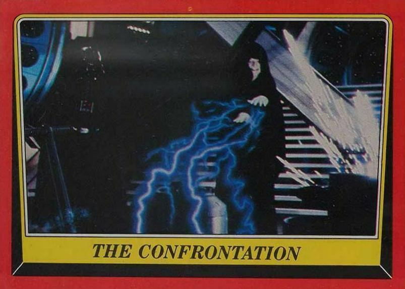 1983 Star Wars Return of the Jedi The Confrontation #122 Non-Sports Card