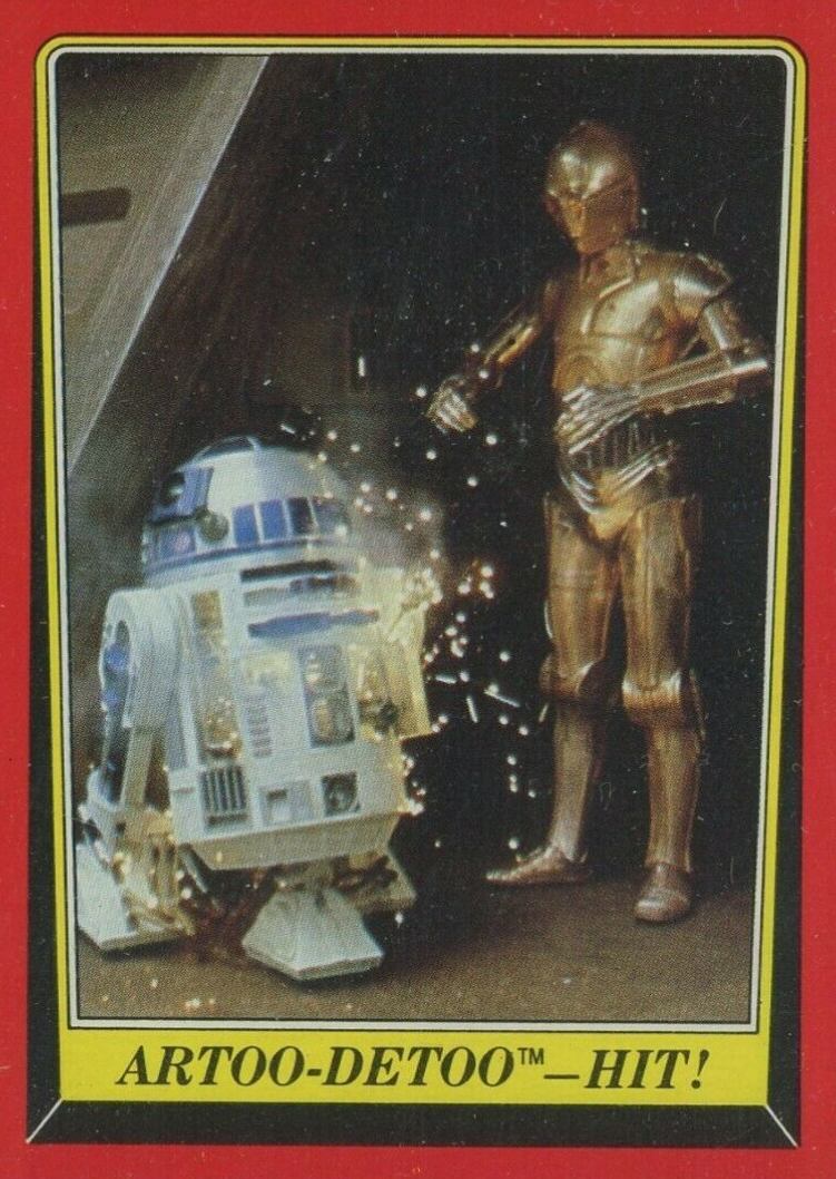 1983 Star Wars Return of the Jedi Artoo-Detoo Hit #109 Non-Sports Card