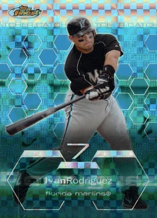 2003 Finest  Ivan Rodriguez #18 Baseball Card