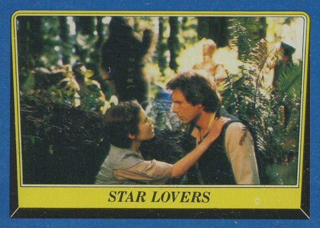 1983 Star Wars Return of the Jedi Star Lovers #187 Non-Sports Card