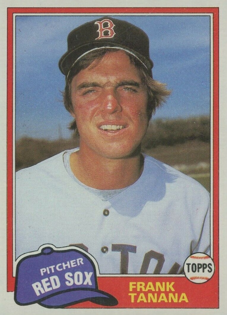 1981 Topps Frank Tanana #841 Baseball Card