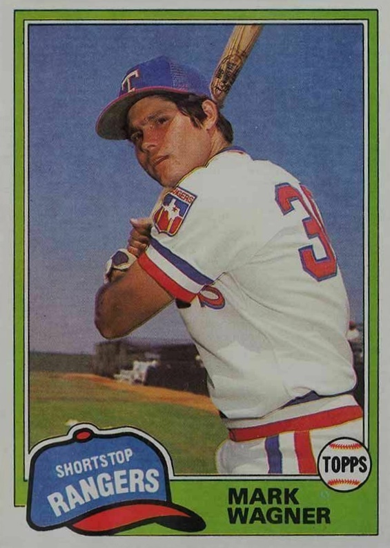 1981 Topps Mark Wagner #852 Baseball Card