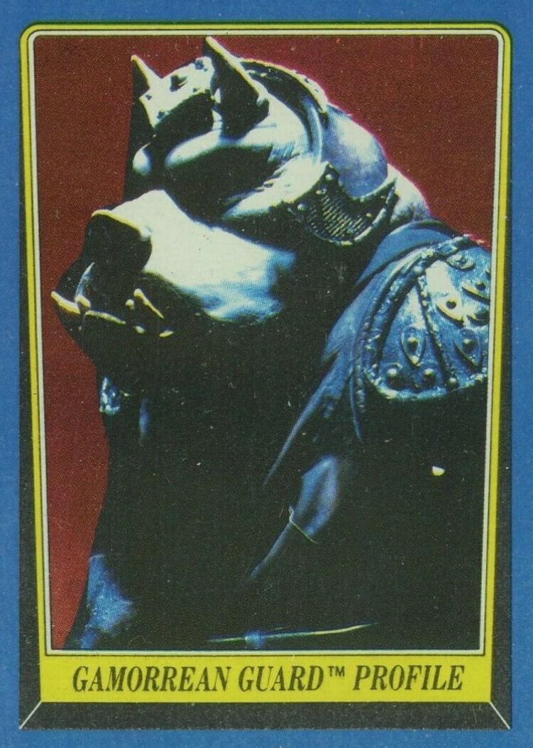 1983 Star Wars Return of the Jedi Gamorrean Guard #208 Non-Sports Card