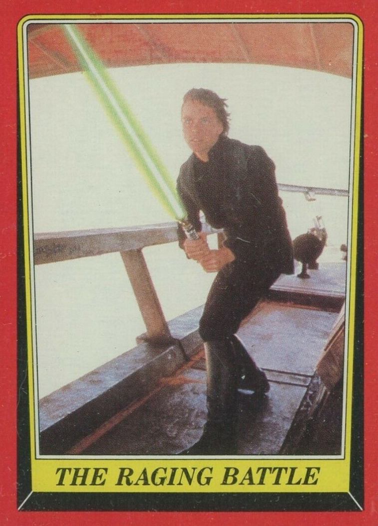 1983 Star Wars Return of the Jedi The Raging Battle #51 Non-Sports Card