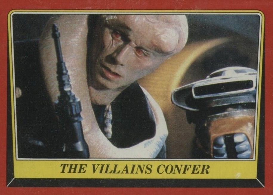 1983 Star Wars Return of the Jedi The Villains Confer #26 Non-Sports Card