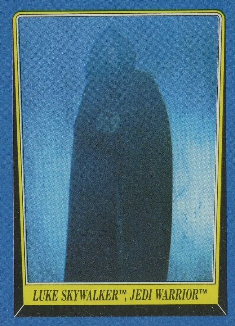1983 Star Wars Return of the Jedi Luke Skywalker #201 Non-Sports Card